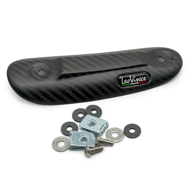 Heat Shield LeoVince Exhaust Replacement Part Exhaust Cover, Carbon for Aprilia RSV4 1100