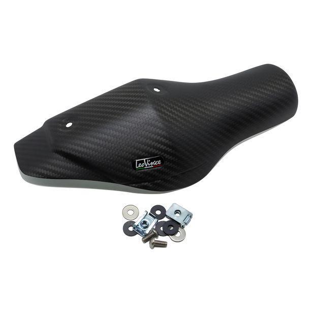 Hittebescherming LeoVince Uitlaat Onderdeel Uitlaatkap, Carbon voor Aprilia Tuareg 660