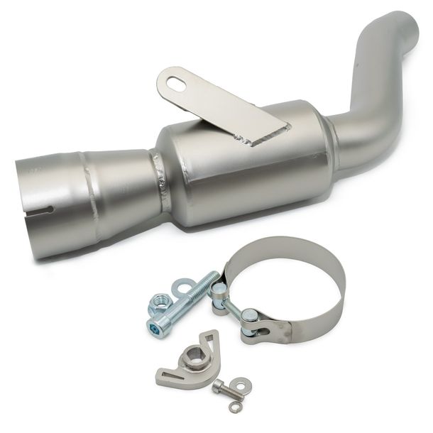 Tubo di scarico LeoVince tubo di collegamento senza catalizzatore senza omologazione per Kawasaki ZX-10R / ZX-10RR Ninja 1000 anno 2021 - 2024 E5