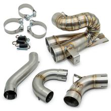 Auspuffrohr LeoVince Verbindungsrohr ohne Katalysator ohne Zulassung für Ducati Multistrada 1100 V4 / V4 S / Pikes Peak / Rally Bj. 2021 - 2024 E5