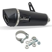 Silencieux d'échappement LeoVince NERO avec homologation, acier inoxydable noir, embout en carbone pour Triumph Tiger 1200 GT / Rally / Pro / Explorer ann. 2022 - 2024 E5 / ann. 2025 - 2026 E5+