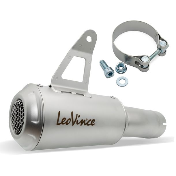 Silencieux d'échappement LeoVince LV-10 homologué, acier inoxydable pour BMW S 1000 XR ann. 2020 - 2023 E5 / ann. 2024 - 2025 E5+