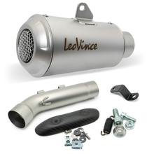 Silenciador final LeoVince LV-10 con homologación, acero inoxidable y protector térmico de carbono para Benelli 752 S año 2019 - 2024 E4 / E5