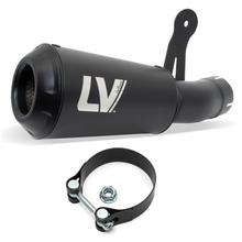 Silenziatore finale LeoVince LV-10 FULL BLACK con omologazione, acciaio inossidabile nero per BMW S / M 1000 R anno 2021 - 2024 E5 / RR anno 2019 - 2024 E4 / E5 / S / M 1000 R / RR anno 2025 E5+