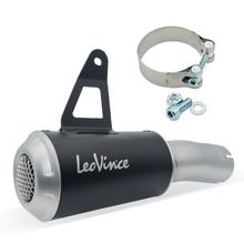 Endschalldämpfer LeoVince LV-10 Black Edition mit Zulassung, Edelstahl schwarz für BMW S 1000 XR Bj. 2020 - 2023 E5 / Bj. 2024 - 2025 E5+