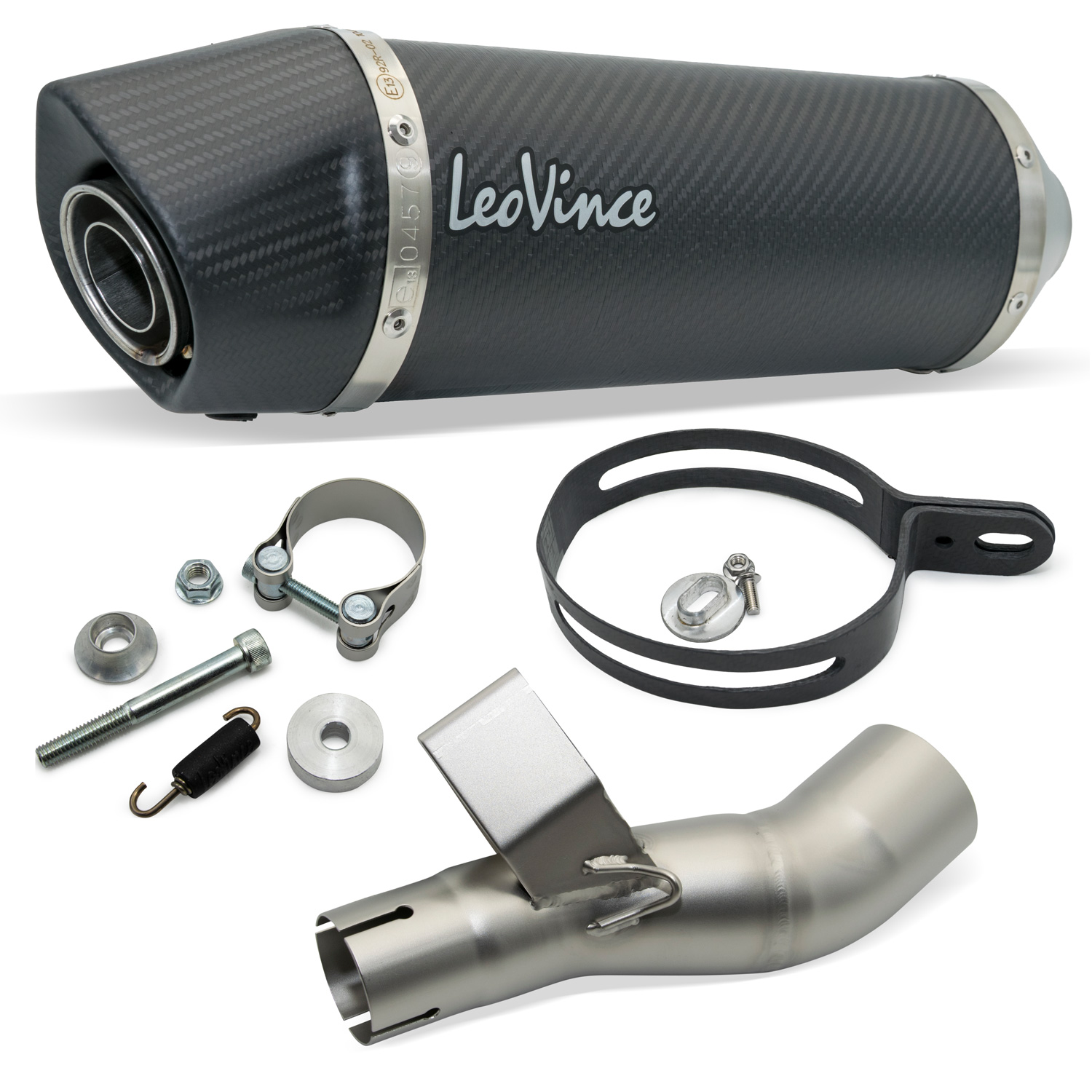 Endschalldämpfer LeoVince LV ONE EVO mit Zulassung für Honda NC 750 X 2021-2026