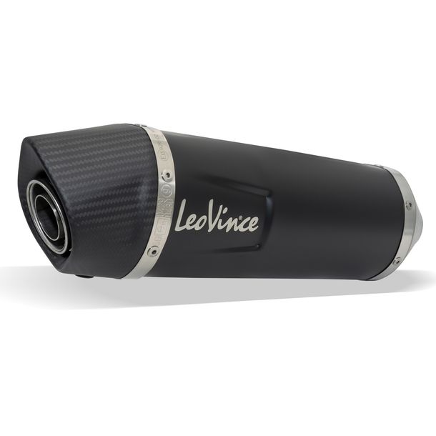 Endschalldämpfer LeoVince SLIP-ON SBK LV ONE EVO Black Edition Edelstahl Carbon – Bild 2