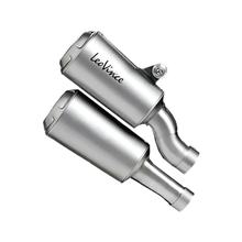 Silencieux d'échappement arrière LeoVince 2x LV-10 avec homologation, acier inoxydable pour Triumph Speed Triple 1200 RR / RS Année de fabrication 2021 - 2024 E5