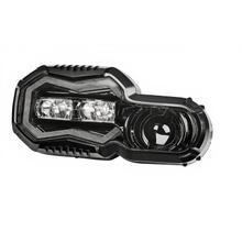 Reflektor LED "clean Black" Flashtec pasujący do BMW F650 GS 2008 - 2015 / F700 GS 2013 - 2017 / F800 GS 2008 - 2017 Reflektor główny