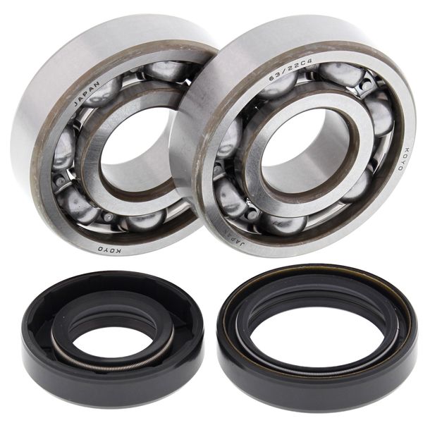 Kit de roulements de vilebrequin All Balls 24-1008 pour Kawasaki KX 125 cc année 1988 - 2008