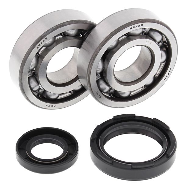 Kit cuscinetti albero motore All Balls 24-1027 per Yamaha YZ WR 250 cc anno 1988 - 1997