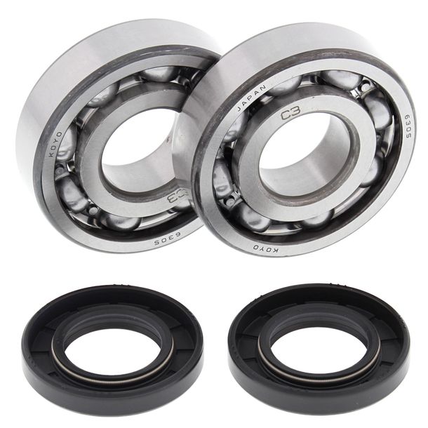 Kit de roulements de vilebrequin All Balls 24-1040 pour Kawasaki KX 250 cc année modèle 1987