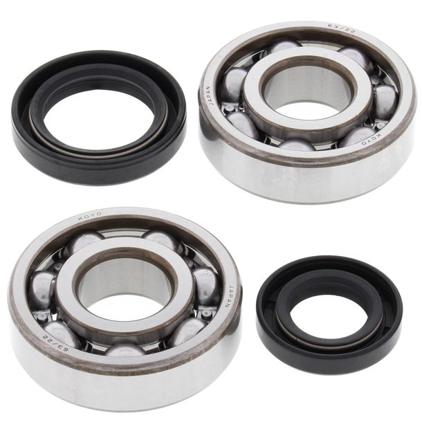 Kit de roulements de vilebrequin All Balls 24-1075 pour Honda CM CR R 125 ccm Année 1981 - 1985