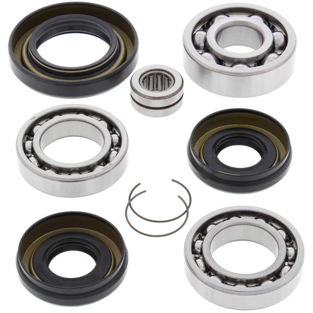 Kit completo de sellado y rodamiento de diferencial All Balls 25-2001 para Yamaha YFM Wolverine Bruin Hunter Raptor 350 cc