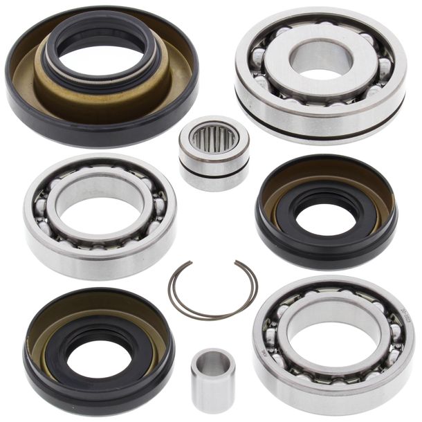 Kit completo di guarnizioni differenziali con cuscinetti All Balls 25-2004 per Honda TRX ER R SporTrax FW Fourtrax Foreman 400 / 450 ccm Anno 1996 - 2001