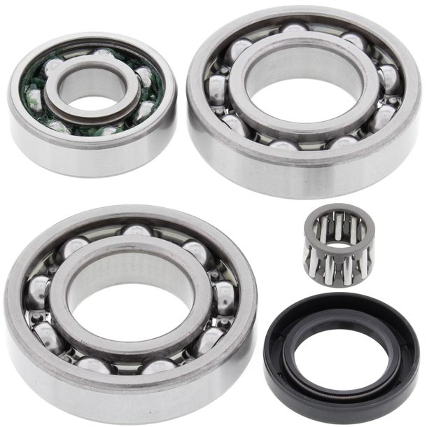 Complete Differential Seal Set/Bearing All Balls 25-2018 for Kawasaki KLF Bayou A1 A11 220 / 250 ccm