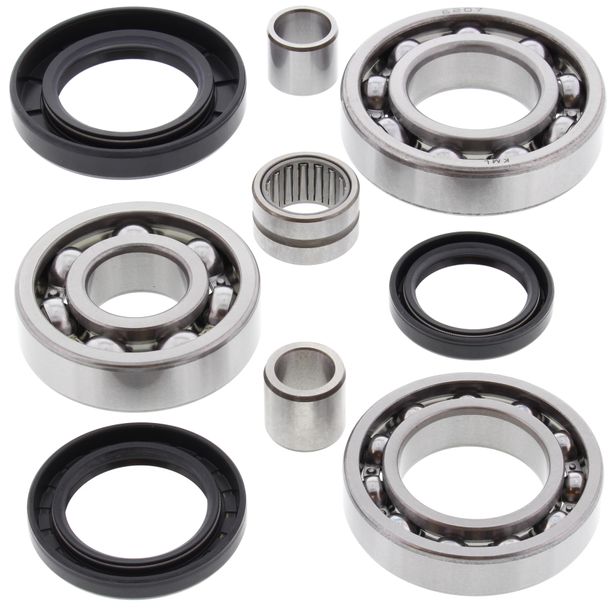 Kit completo de sellado diferencial y rodamiento, todas las bolas 25-2020 para Kawasaki KLF Bayou A B C 4x4 300 cc