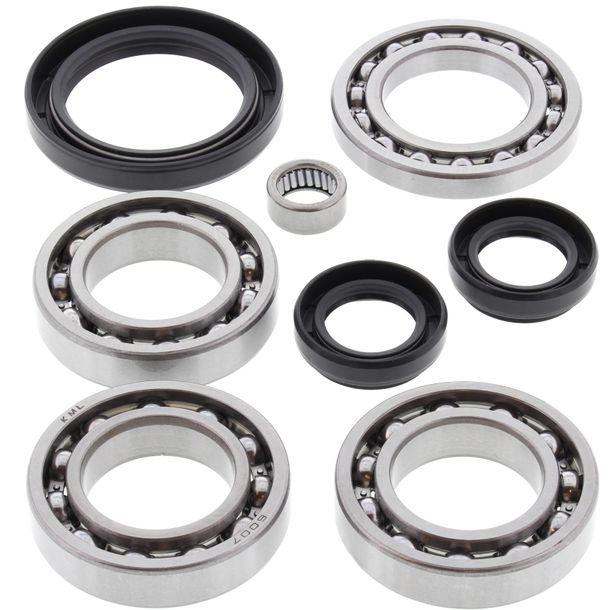 Complete Differential Seal Kit/ Bearing All Balls 25-2028 for Yamaha YFM Warrior ER Moto 4 FW Big Bear XG XH Kodiak Automatic AR Wolverine FWA Grizzly Year 2008 - 2011