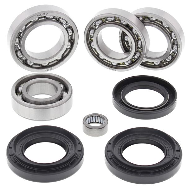 Kit completo di guarnizioni differenziali con cuscinetti per tutte le sfere 25-2029, Yamaha YFM Grizzly Hunter 600 ccm