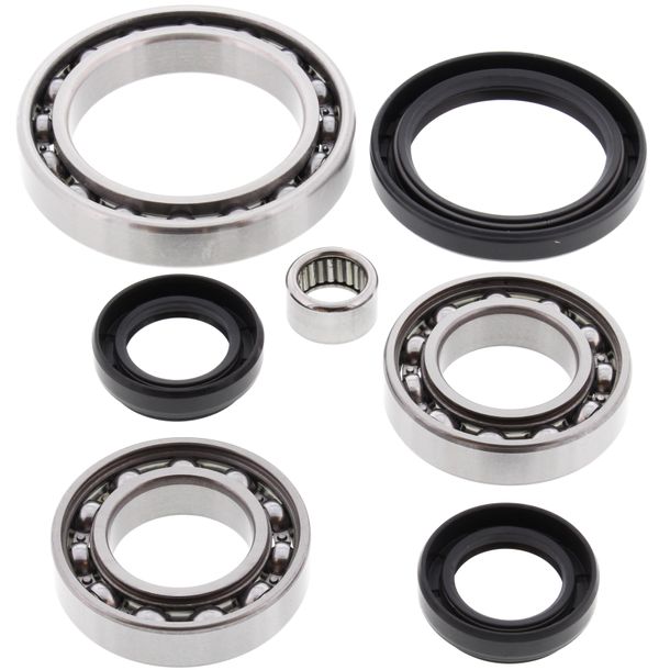 Keersets / Lagerset Differentieel compleet All Balls voor Yamaha YFM Kodiak Automatic AR Wolverine FWA Grizzly 4WD R Hunter 350 - 1000 ccm Bj. 2007 - 2021
