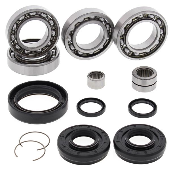 Complete Differential Seal Kit/ Bearing All Balls 25-2100 for Honda TRX FM2 Fourtrax PS 420 ccm Year 2014 - 2020