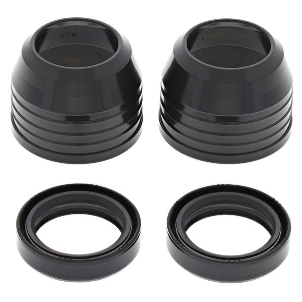 Sellos de eje de horquilla All Balls 56-179 con tapón antipolvo para Yamaha DT MX RD 250 — 400 ccm fabricados entre 1973 y 1979