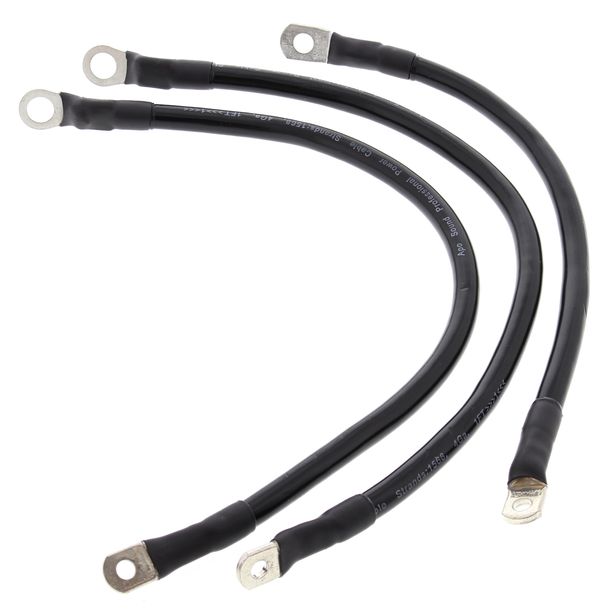 Cable set black 1x 30cm, 2x 40cm All Balls 79-3003-1