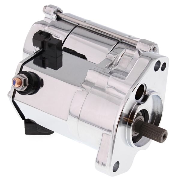 Starter, Startmotor 1.4KW verchroomd All Balls