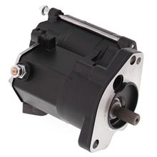 Motor de arranque negro All Balls 80-1003 de 1,7 kW para Harley Davidson FXSTS Springer Softail FXSTBI Night Train FXSTB FXST Standard 1340 - 1690 ccm Año 1989 - 2006