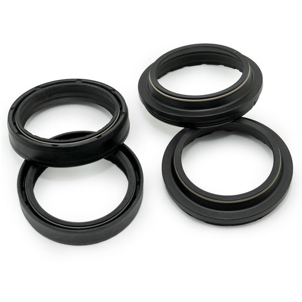 Fork shaft seals with dust cap All Balls 56-188 for Aprilia Tuono V4 RR RSV R APRC, BMW F RSV4 RF Factory XR Ducati Monster Evo Hypermotard S Panigale 2010 - 2022