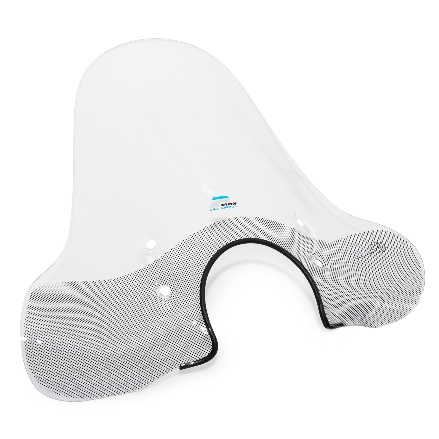 Windshield AMS CUPPINI 690x425mm for Vespa GTV, GT60 - Flyscreen