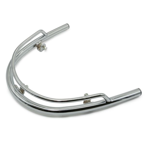 Cuppini chrome front bumper for Vespa GTS 300 2023