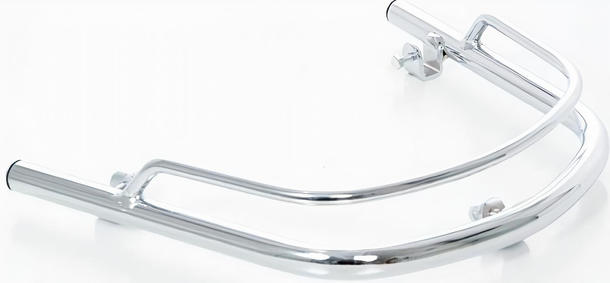Cuppini chrome front bumper for Vespa GTS i.e. Touring Super Sport 4V GTV i.e. 125 - 300 ccm year 2012 - 2013