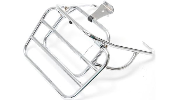 Cuppini chrome rear folding luggage rack for Vespa Sprint 3V Primavera V4 1 4V 2V 50 - 150 ccm