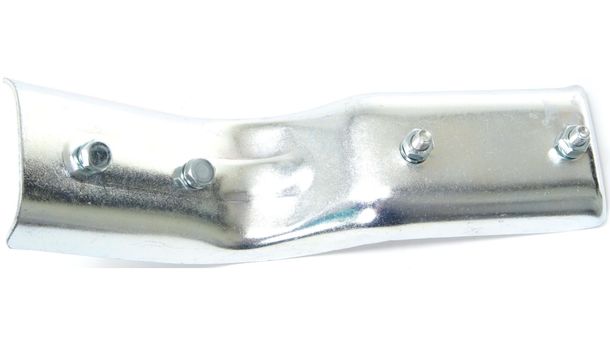 Support de roue de secours galvanisé Cuppini pour Vespa Classic N Special V5B1T S Elestart V5A3T Racer V9SS2T SS Sprinter V5B4T Rush V5X4T V9A1T Super Sprint V9SS1T Modèle 1965 - 1975