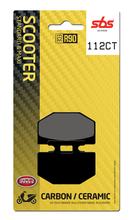 SBS 112CT Carbon Tech brake pads for Honda Lead NH 50 - 125 ccm
