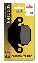 Plaquettes de frein SBS 150HF Street Ceramic pour SYM Husky 125 ccm Année 1999 - 2005
