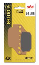 Plaquettes de frein SBS 161MS Maxi Sinter pour Honda FES Pantheon Foresight 125 - 250 ccm