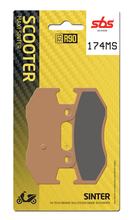 Plaquettes de frein SBS 174MS Maxi Sinter pour Suzuki AN Burgman UX Sixteen 125 - 400 ccm