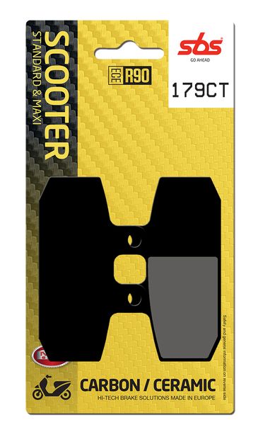 Plaquettes de frein SBS 179CT Carbon Tech pour Aprilia Atlantic Sprint 500 ccm