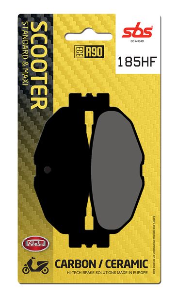 Plaquettes de frein SBS 185HF Street Ceramic