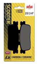 Remblokken SBS 201HF Street Ceramic voor SYM GTS EVO i i Joymax Cruisym i, E-ton VXL Vector ST Track Runner i Daelim Sector Quad RXL Viper VTX Vortex