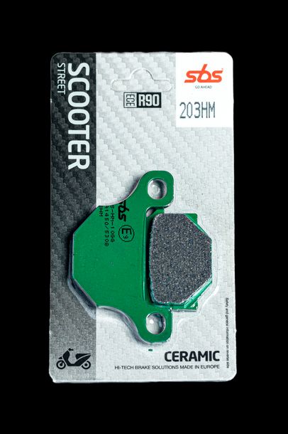 SBS 203HM Street Ceramic brake pads for Rieju MRT 50 ccm