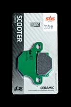 Remblokken SBS 203HM Street Ceramic voor Rieju MRT 50 ccm