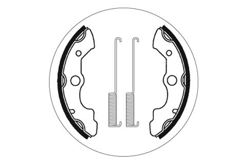 Remvoeringen SBS 2045 160mm x 30mm