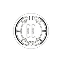 Pastilhas de Freio SBS 2110 165mm x 28mm