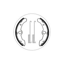 Zapatas de freno SBS 2114 160 mm x 30 mm