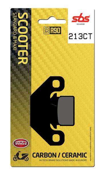 Plaquettes de frein SBS 213CT Carbon Tech