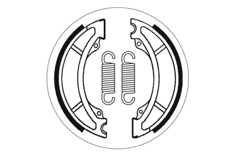 Zapatas de freno SBS 2192 150 mm x 25 mm