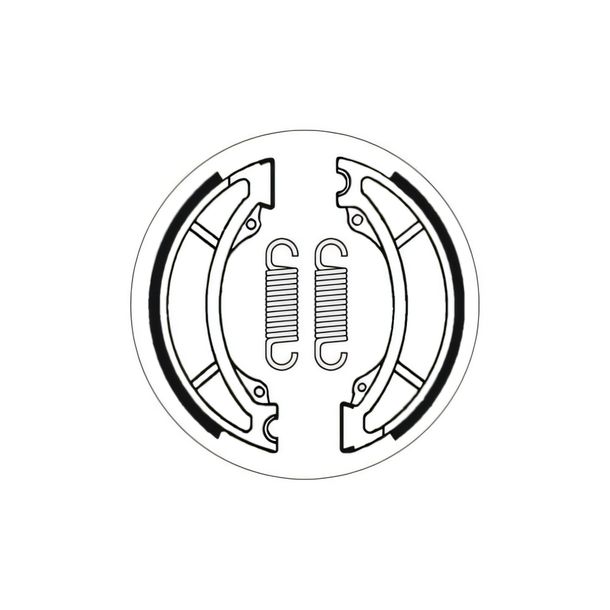 Bremsbacken SBS 2192 150mm x 25mm